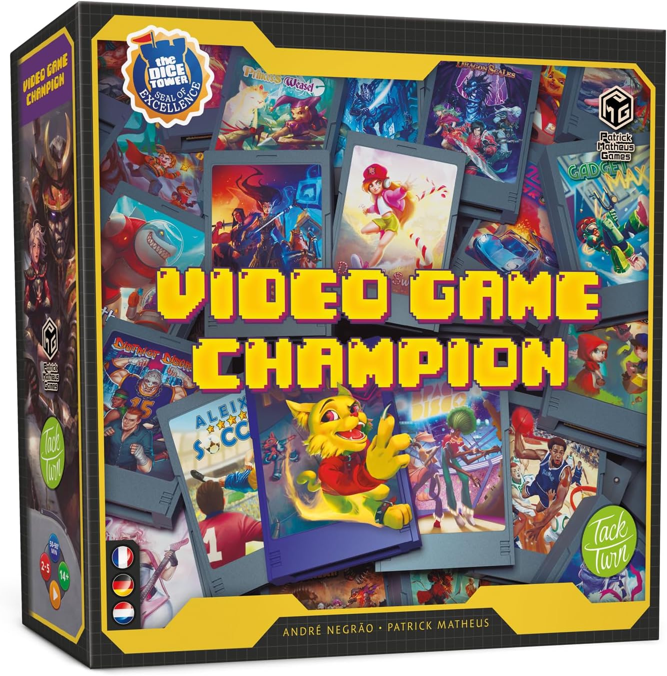 Boite de Video Game Champion