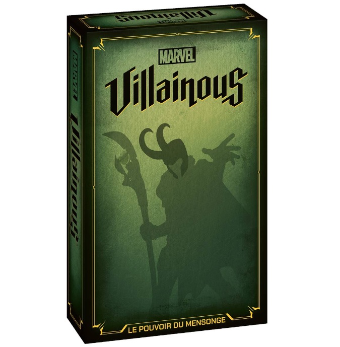 Boite de Villainous Marvel - Le pouvoir du Mensonge