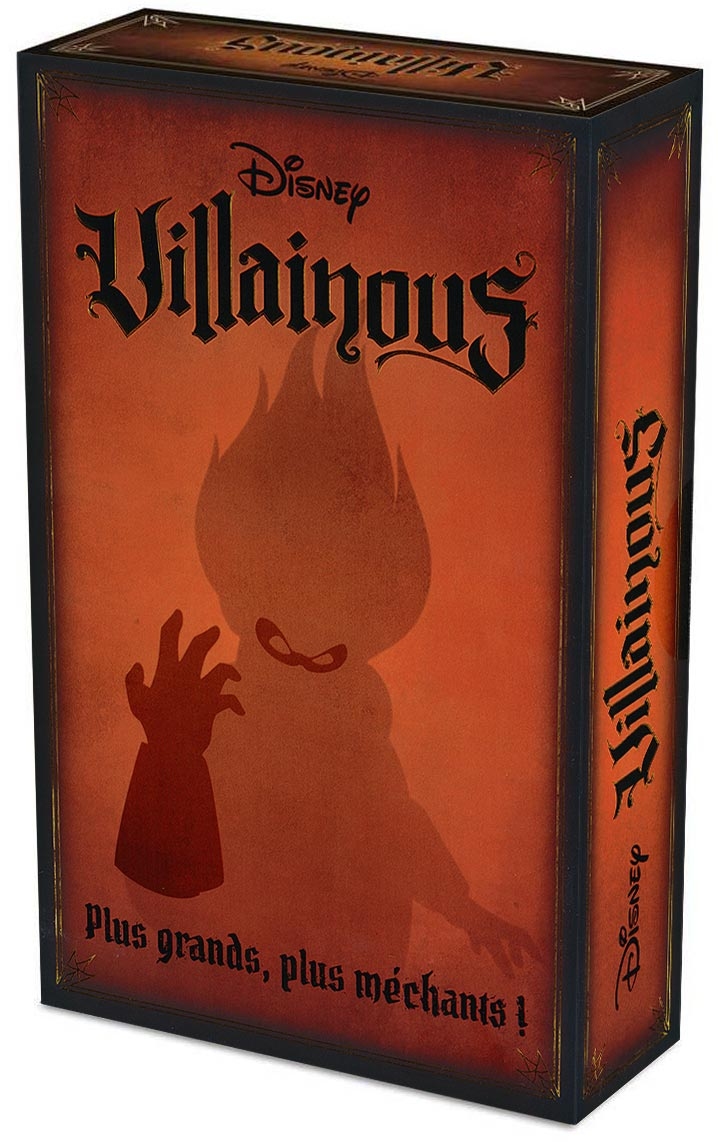 Boite de Disney Villainous - Plus grands, plus méchants