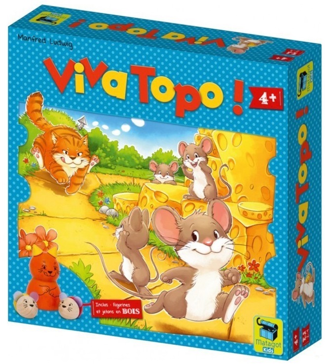Boite de Viva Topo ! - Spiel des Jahres Enfant 2003