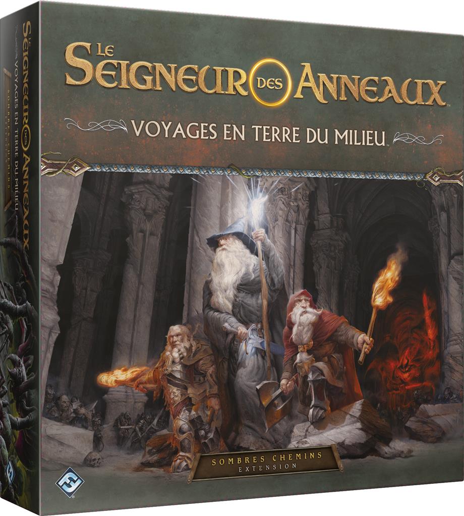 Boite de Le Seigneur des Anneaux - Voyages en Terre du Milieu - Sombres Chemins