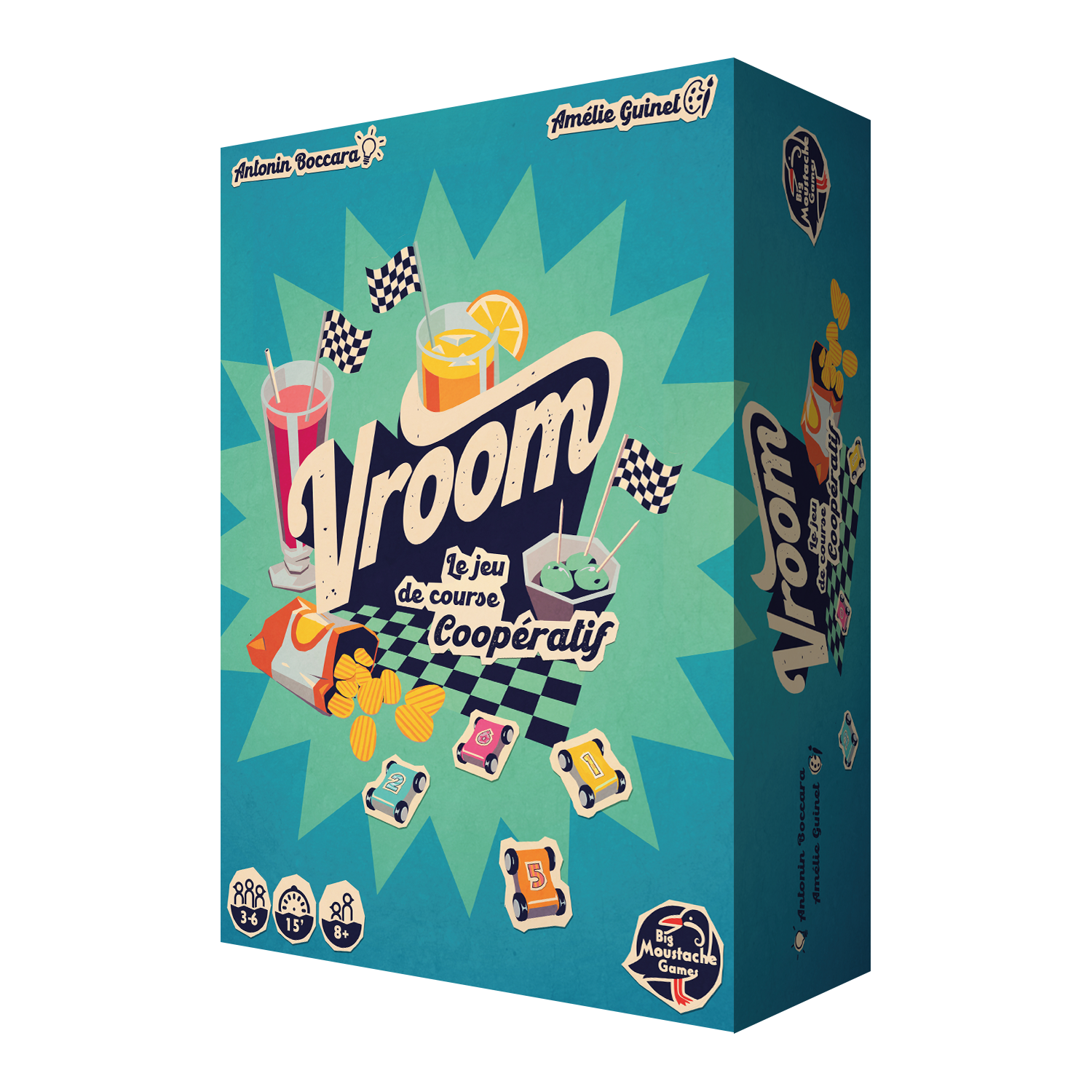 Boite de Vroom - le jeu de course coopératif