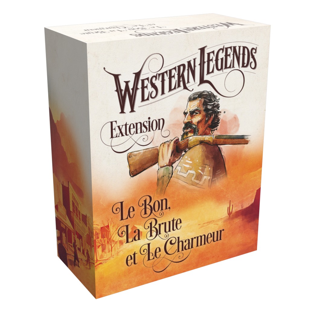 Boite de Western Legends Extension Le Bon, La Brute et Le Charmeur