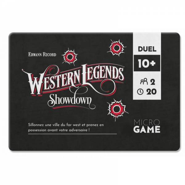 Boite de Western Legends - Showdown