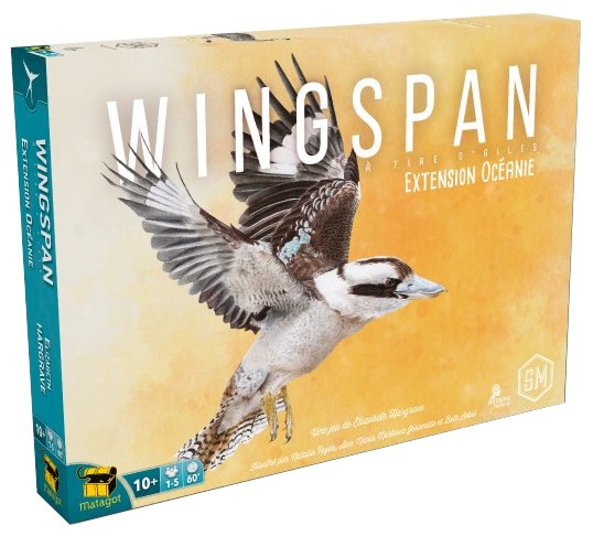 Boite de Wingspan - Extension Oceanie