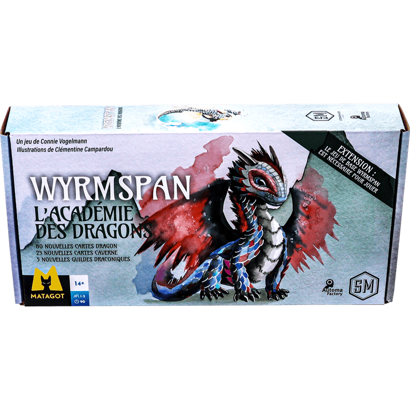 Boite de Wyrmspan - L'Académie des Dragons