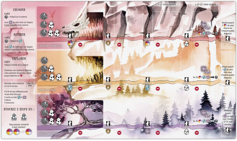 Boite de Tapis de jeu - Wyrmspan