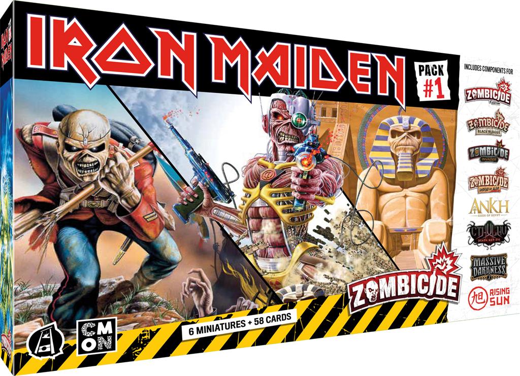 Boite de Zombicide - Iron Maiden Pack #1
