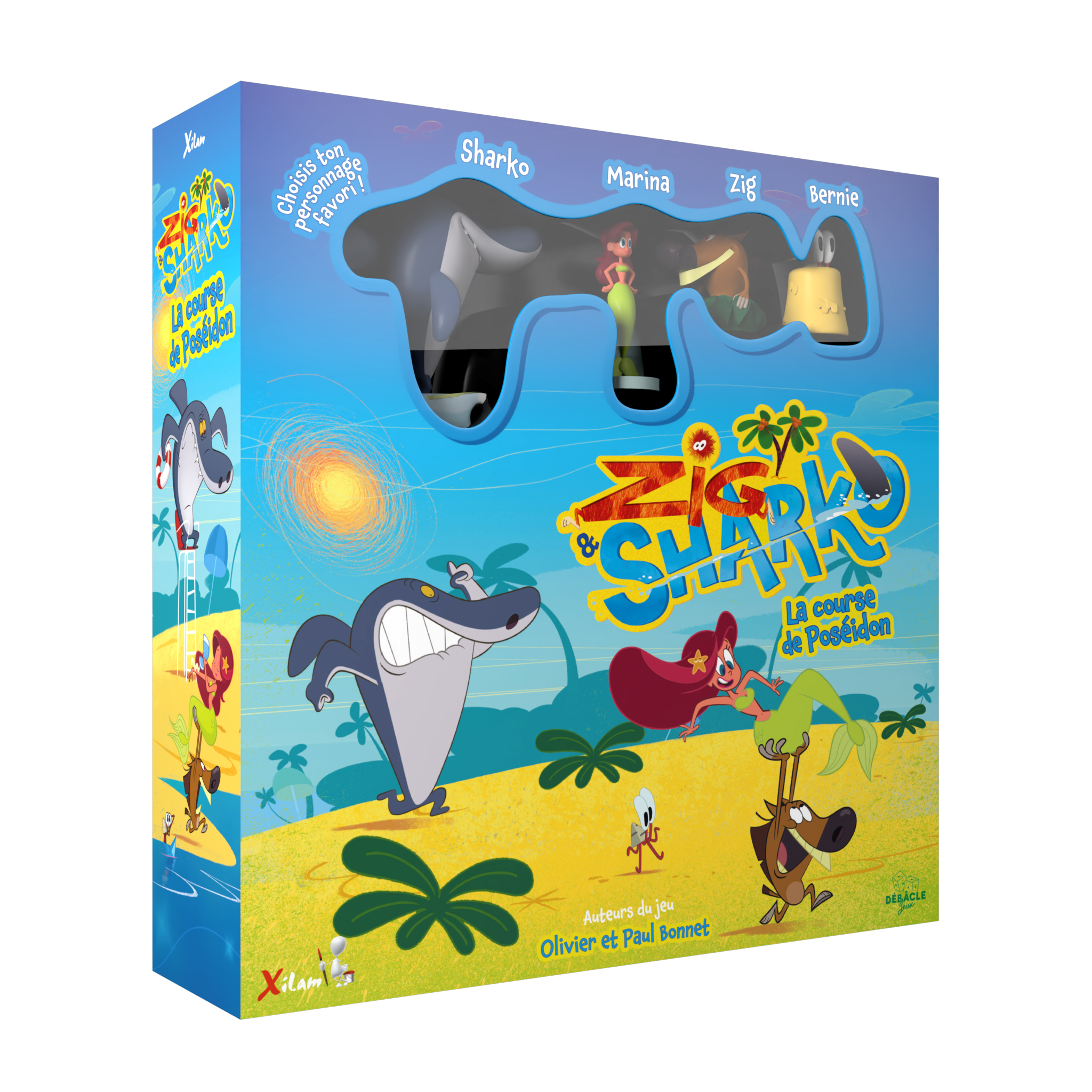 Boite de Zig & Sharko - La Course de Poséidon