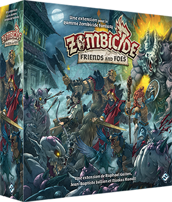 Boite de Zombicide - Friends and Foes