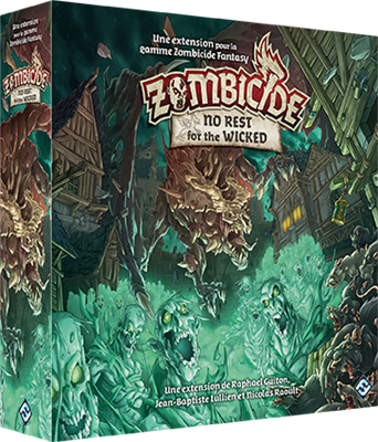 Boite de Zombicide - No Rest for the Wicked