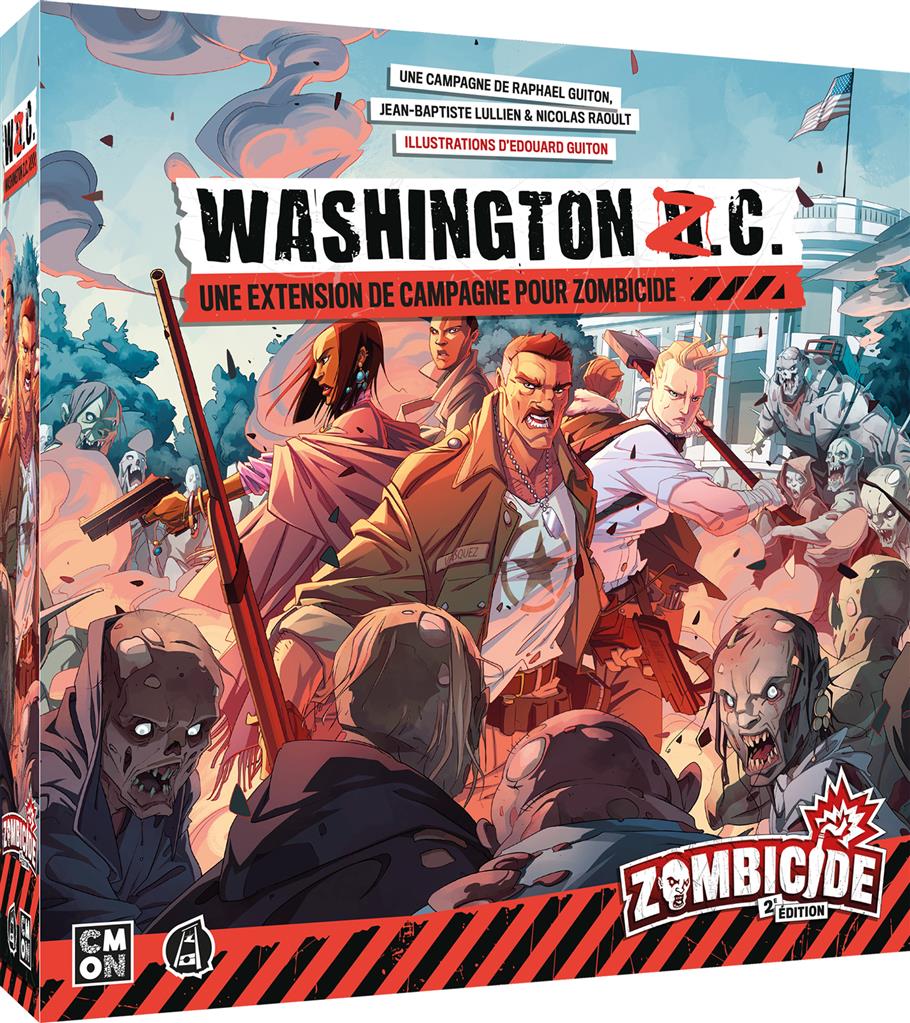 Boite de Zombicide (Saison 1) - 2ème Edition : Washington Z.C.