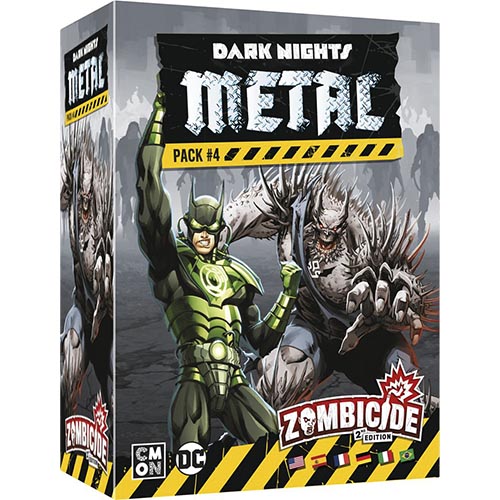 Boite de Zombicide - 2ème Edition - Dark Nights Metal Pack 4