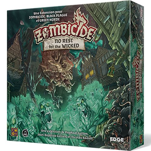 Boite de Zombicide Black Plague - No Rest for the Wicked