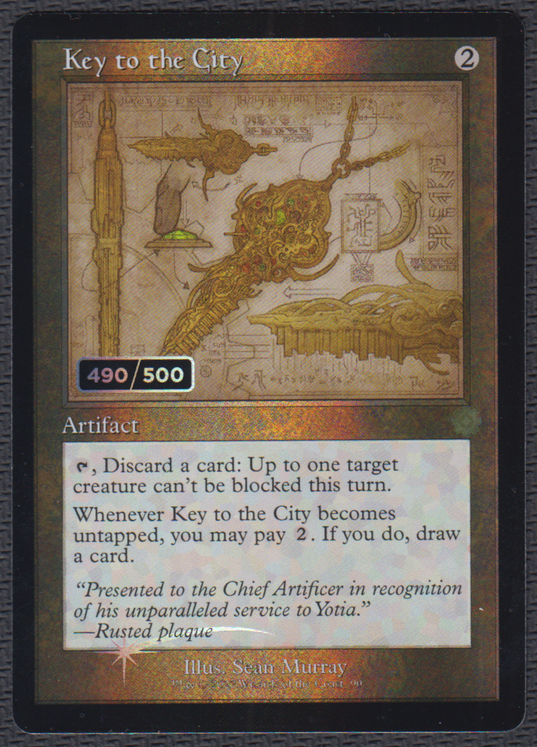 MTG　街の鍵/Key to the City　ダブルレインボウ102/500 MTG 街の鍵/Key to the City ダブルレインボウ102/500 - メルカリ
