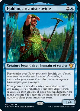 Haldan, arcaniste avide