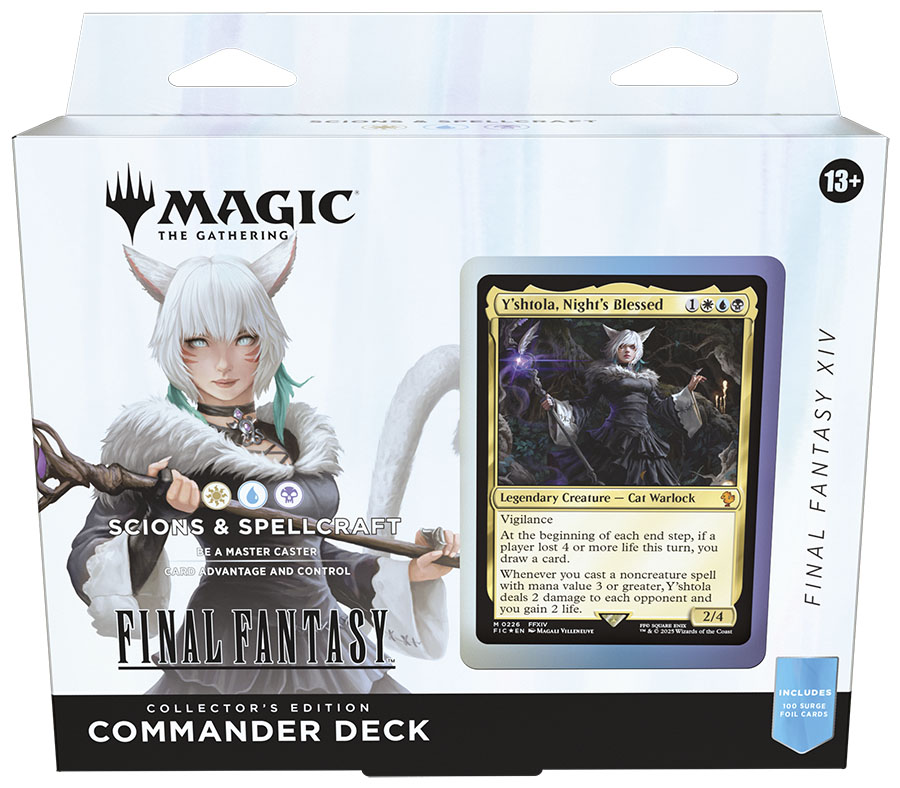 Boite de Deck Commander Édition Collector Magic: The Gathering - FIN : Final Fantasy - Héritiers et Magie