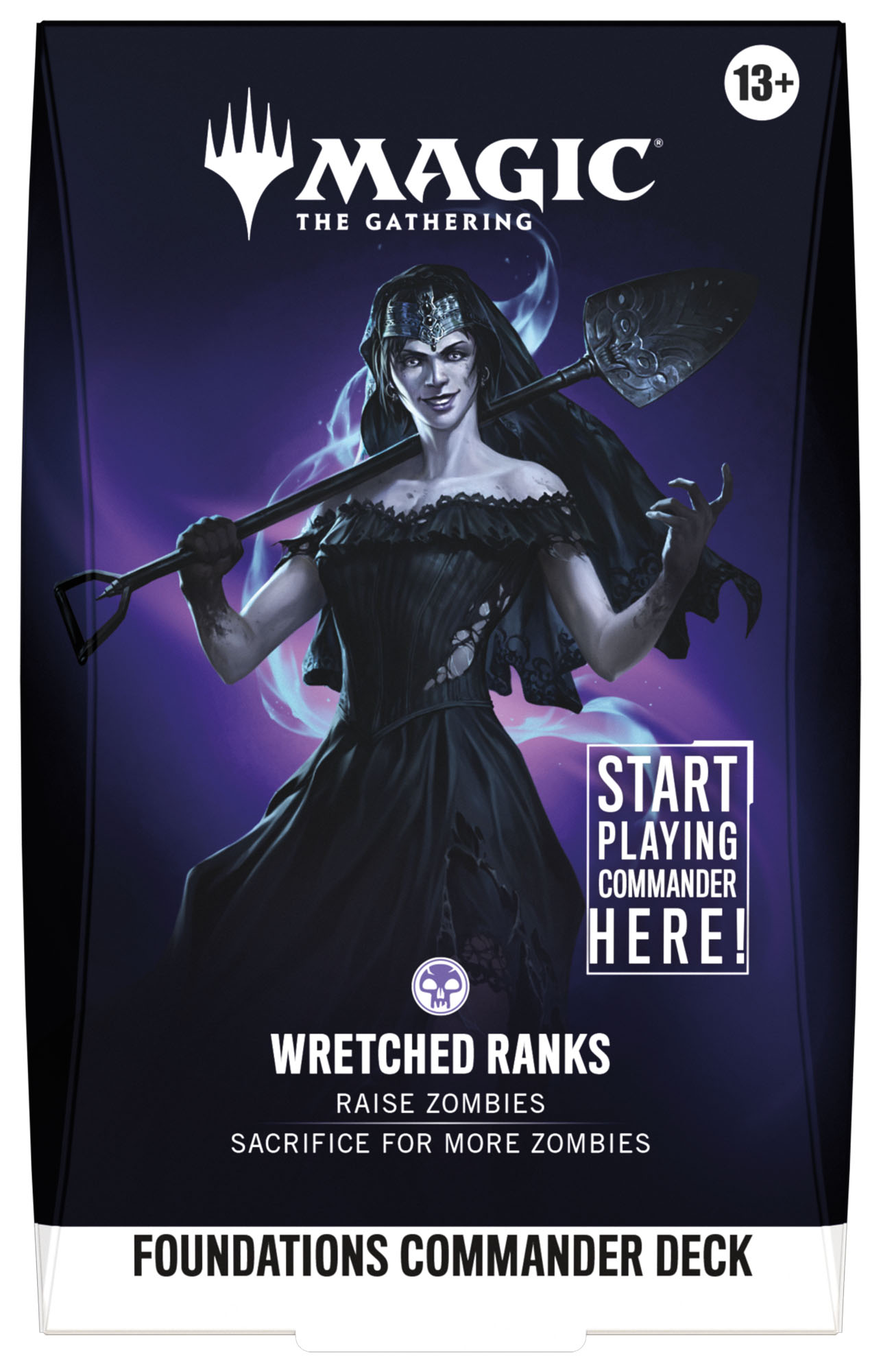 Boite de Deck Commander Fondations Magic: The Gathering - FRA : Réalité fracturée - Armée maudite