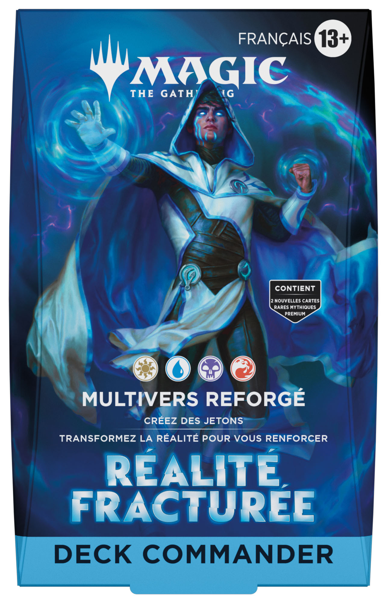 Boite de Deck Commander Magic: The Gathering - FRA : Réalité fracturée - Multivers Reforgé