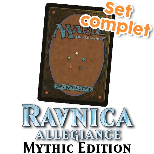Boite de Collection complète Masterpiece Magic: The Gathering - RNA : Ravnica Allegiance : Mythic Edition