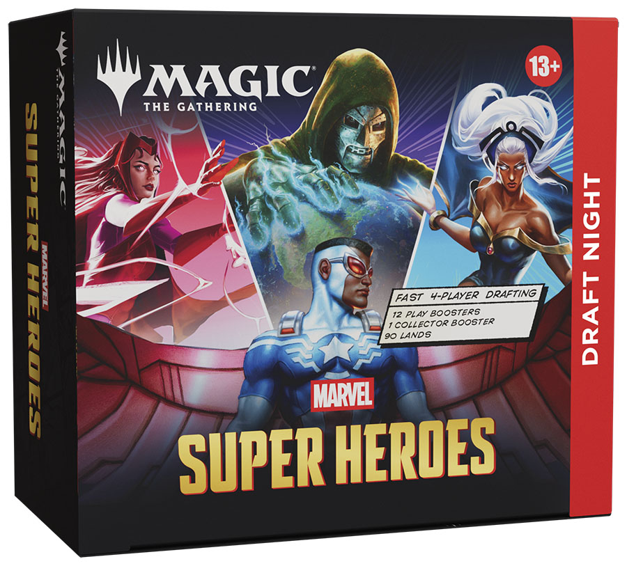 Boite de Coffret Soirée de draft Magic: The Gathering - MSH : Marvel Super Heroes