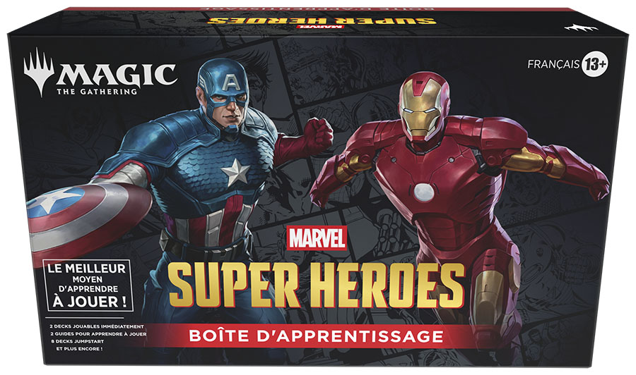 Boite de Boîte d'apprentissage Magic: The Gathering - MSH : Marvel Super Heroes