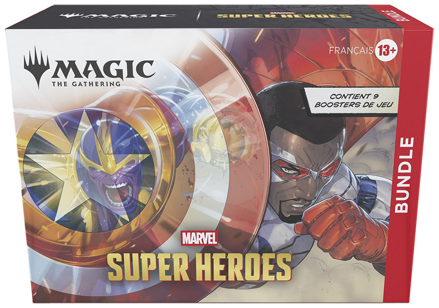 Boite de Bundle Magic: The Gathering - MSH : Marvel Super Heroes