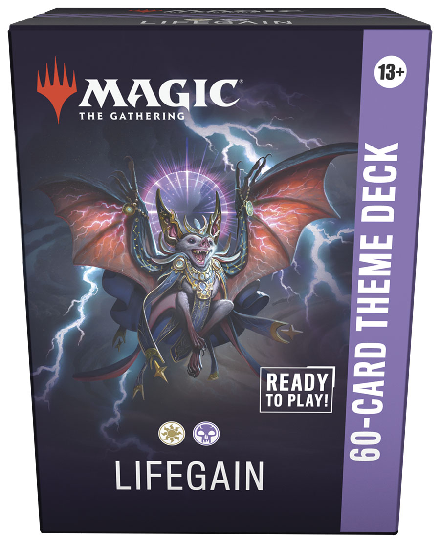 Boite de Deck à thème de 60 cartes Magic: The Gathering - SOS : Les secrets de Strixhaven - Lifegain