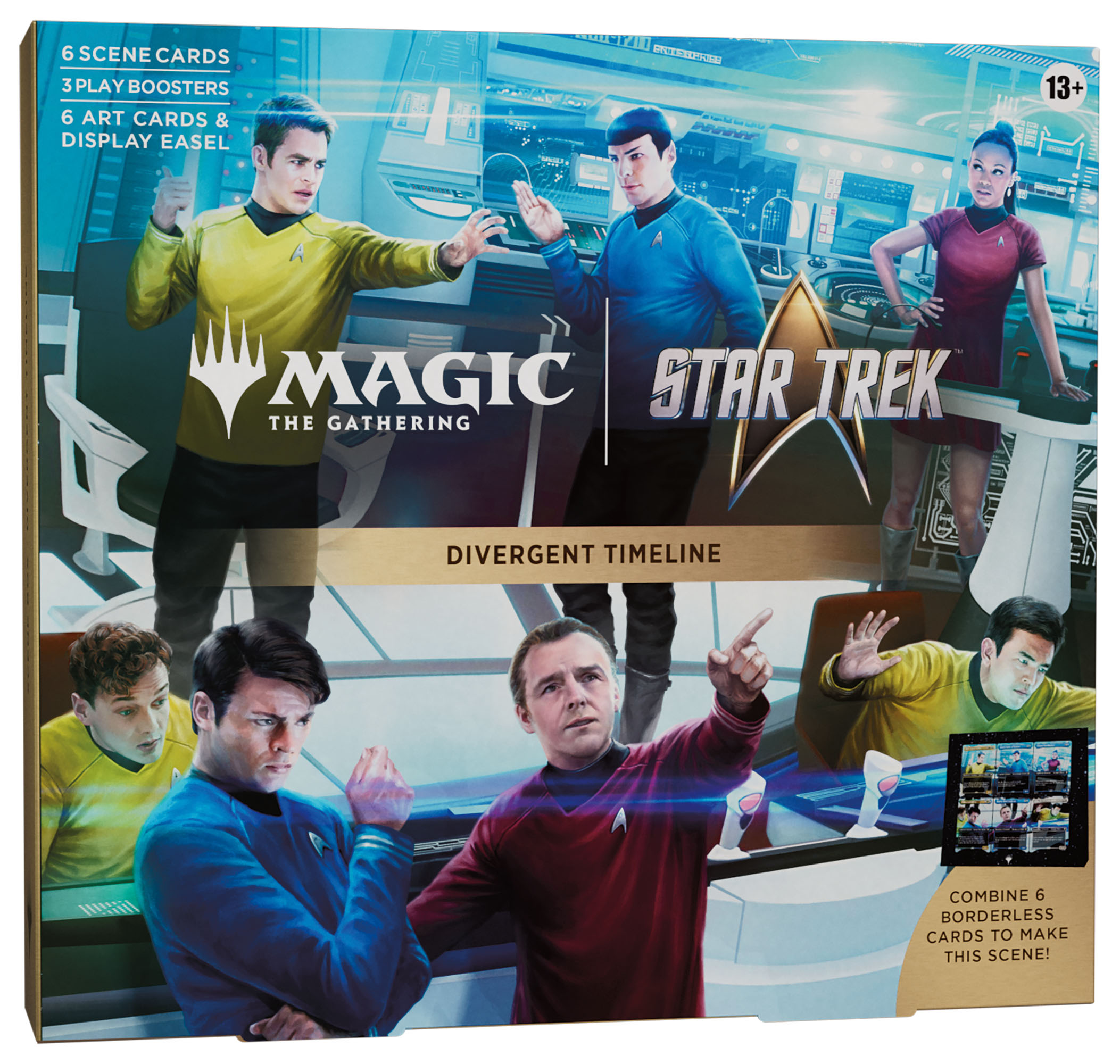 Boite de Boîte Scénique Magic: The Gathering - TRK : Star Trek - Divergent Timelines