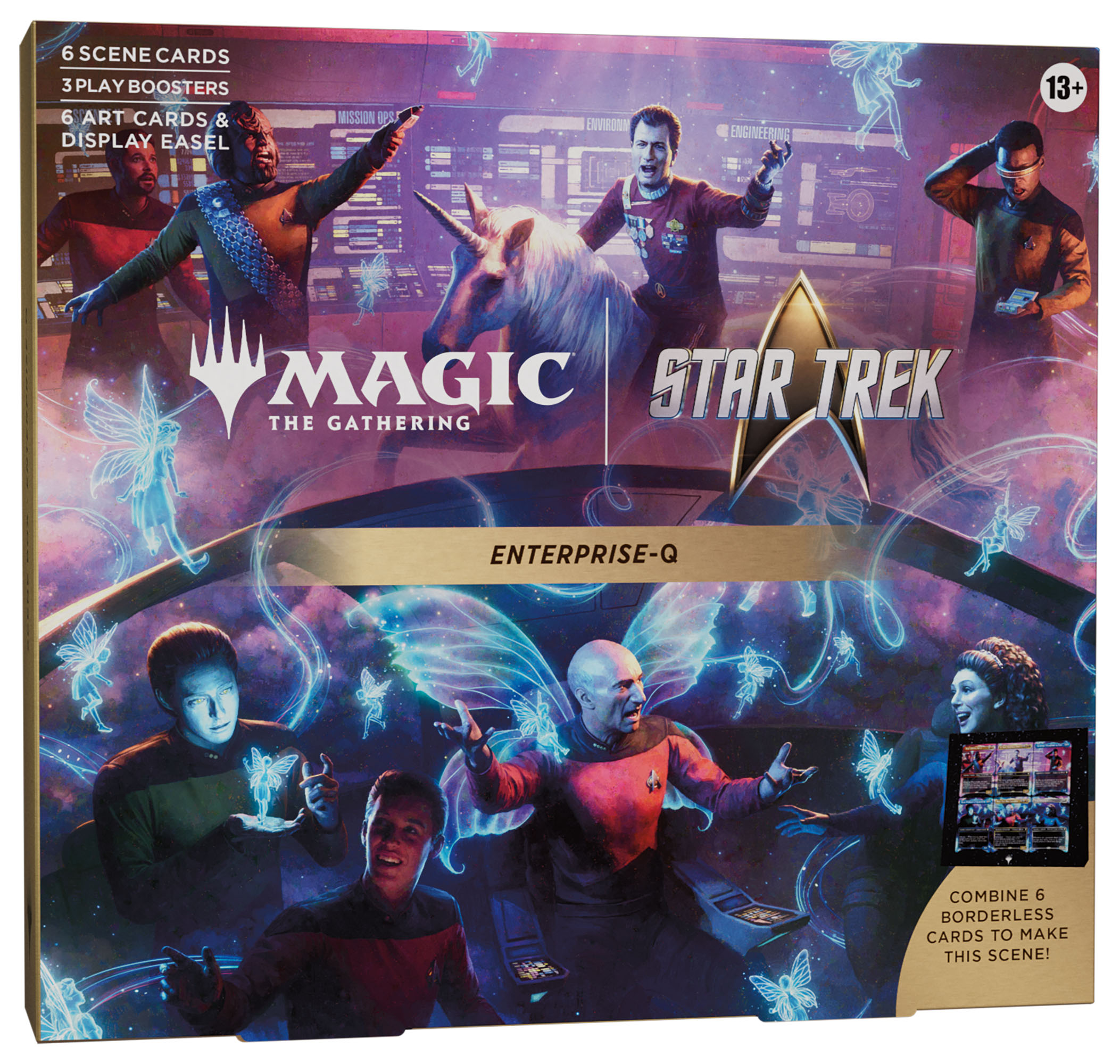 Boite de Boîte Scénique Magic: The Gathering - TRK : Star Trek - Enterprise-Q