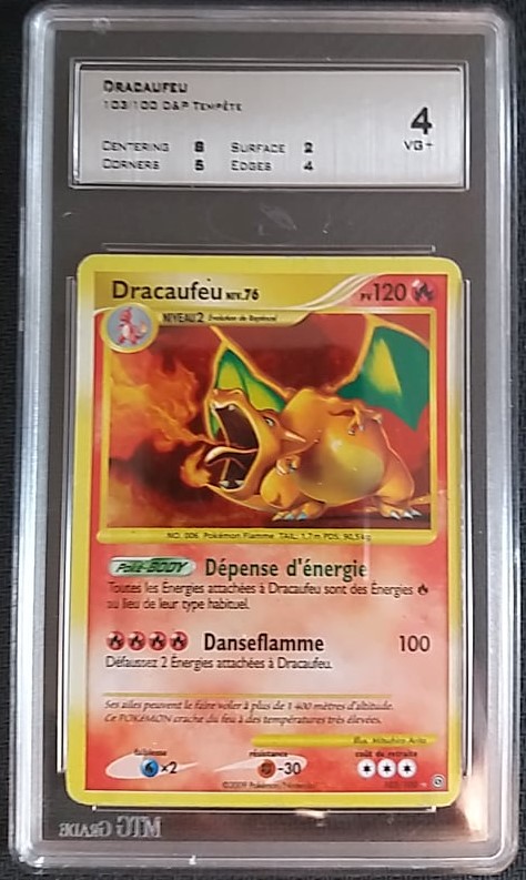 Dracaufeu MTG Grade 4 - Parkage.com