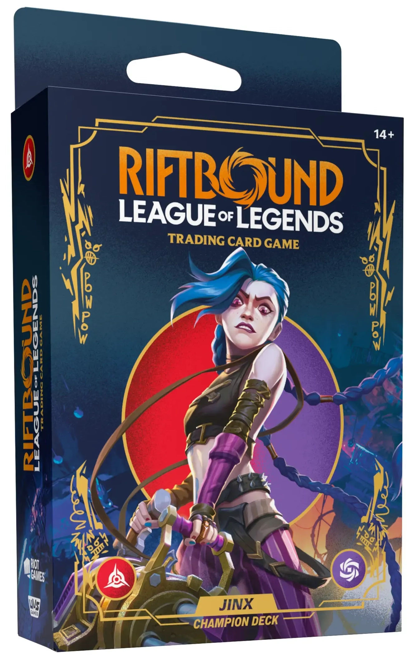 Boite de Deck de champion Riftbound: League of Legends TCG - OGN : Origins - Jinx
