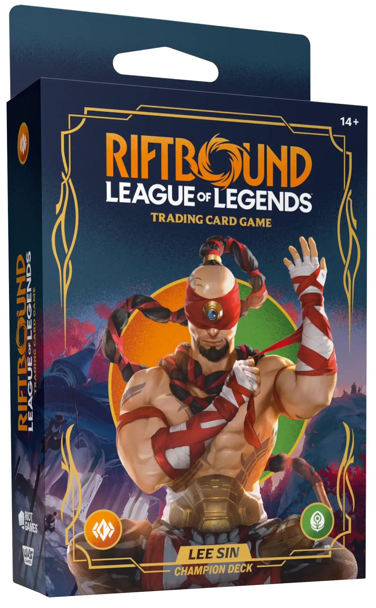 Boite de Deck de champion Riftbound: League of Legends TCG - OGN : Origins - Lee Sin