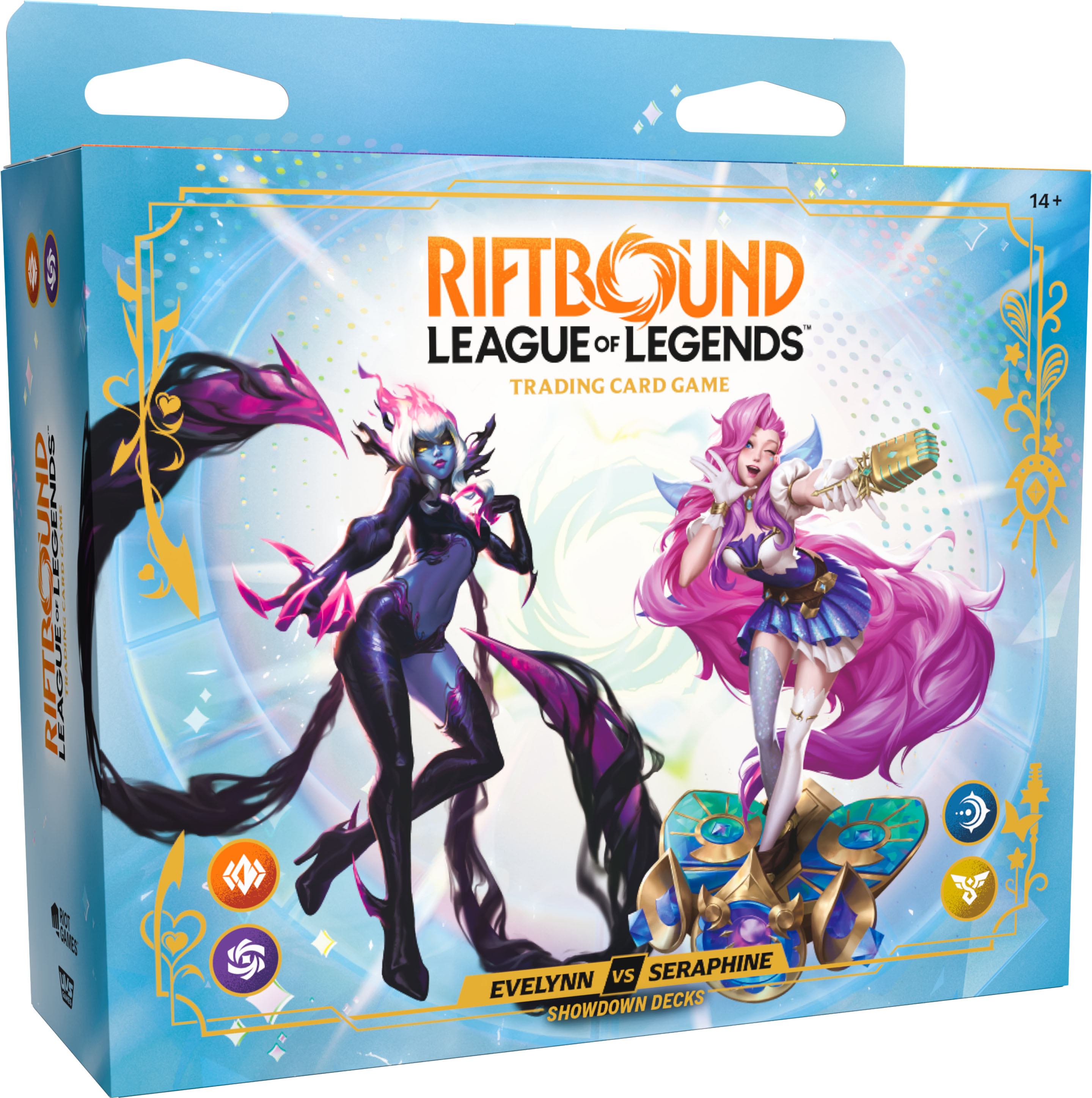 Boite de Deck de confrontation Riftbound: League of Legends TCG - RAD : Radiance - Evelynn vs Seraphine