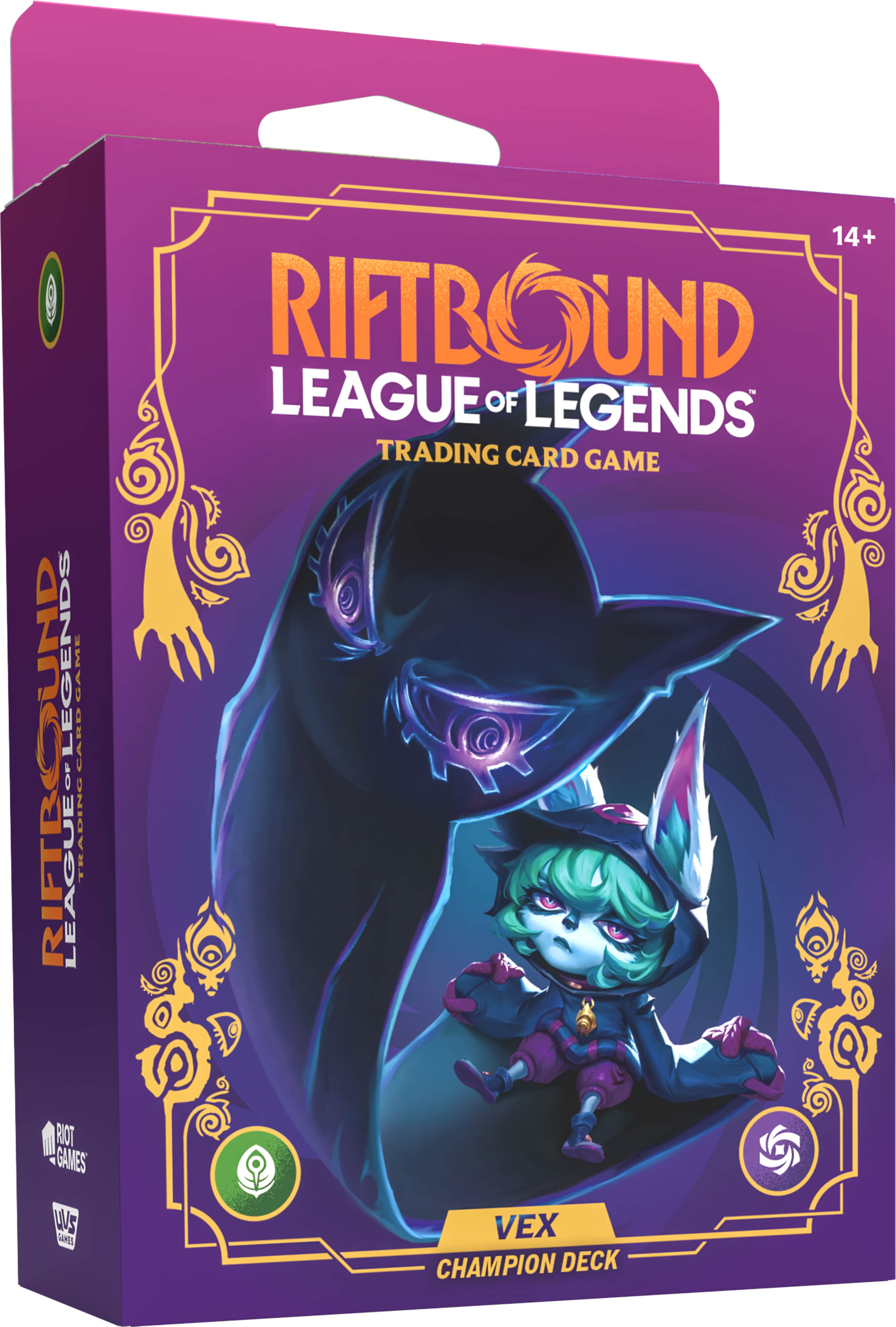 Boite de Deck de champion Riftbound: League of Legends TCG - UNL : Déchaînement - Vex