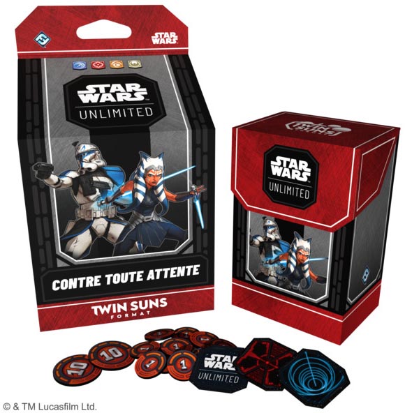 Boite de Deck Twin Suns Star Wars: Unlimited - Contre Toute Attente