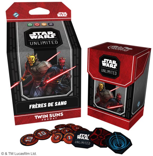 Boite de Deck Twin Suns Star Wars: Unlimited - Frères De Sang