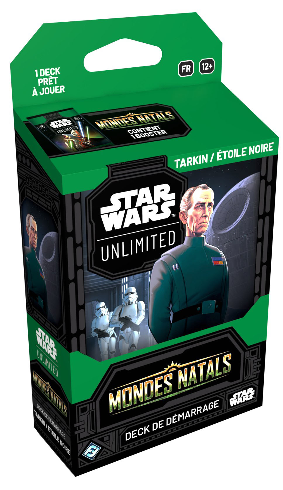 Boite de Deck de démarrage Star Wars: Unlimited - HMW : Mondes Natals - Tarkin / Étoile Noire