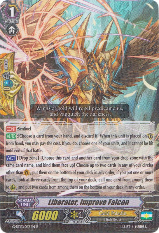 Liberator, Improve Falcon