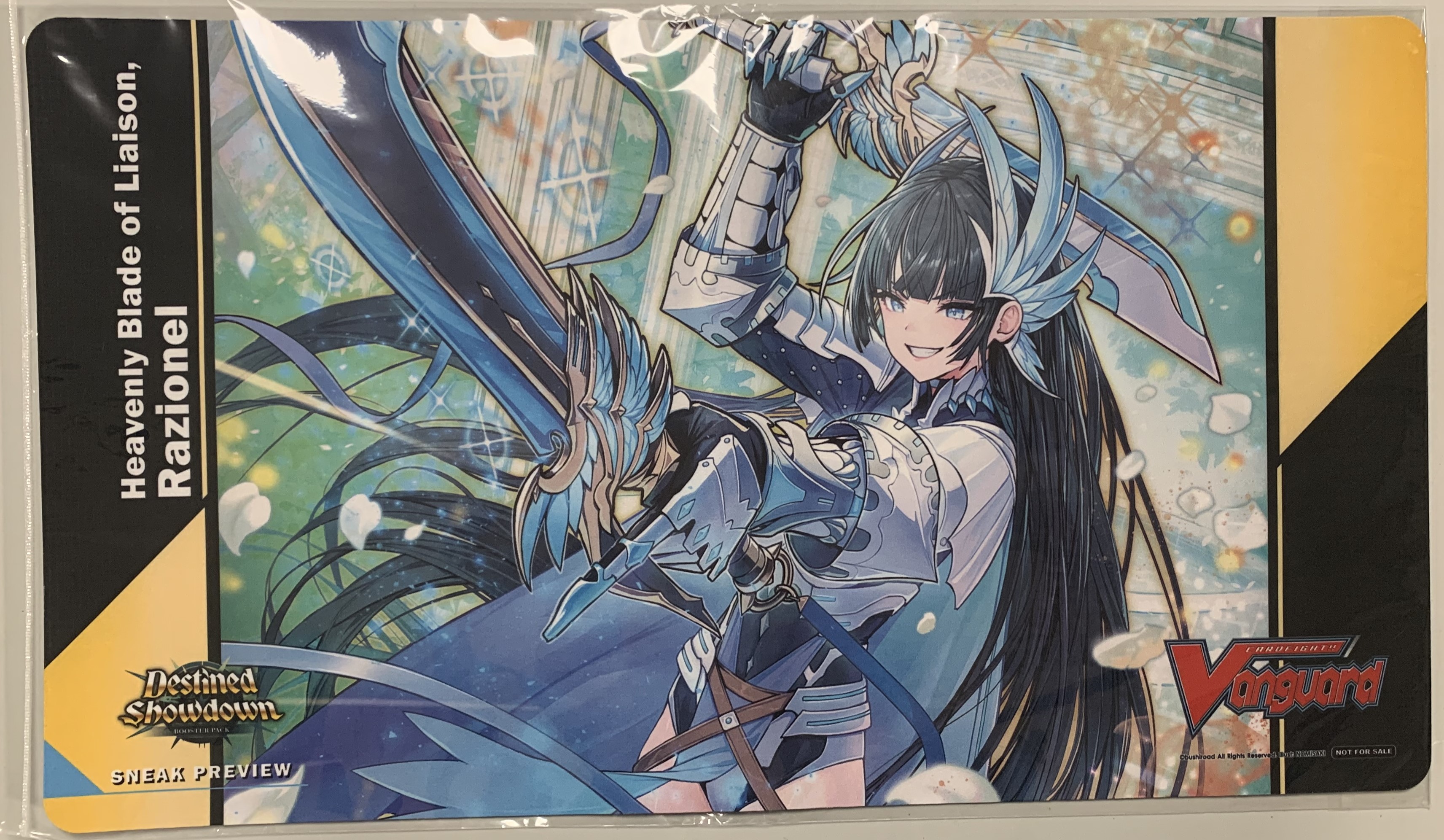 Cardfight!! Vanguard 月の使者 レプソルトプレイマット Cardfight Vanguard DZ-BT07 Sneak Preview Playmat - Envoy of the