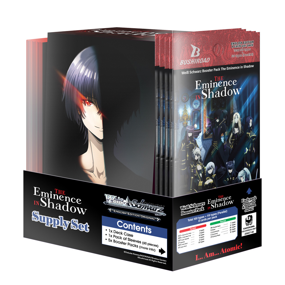 Boite de Supply Set Weiss Schwarz - The Eminence in Shadow