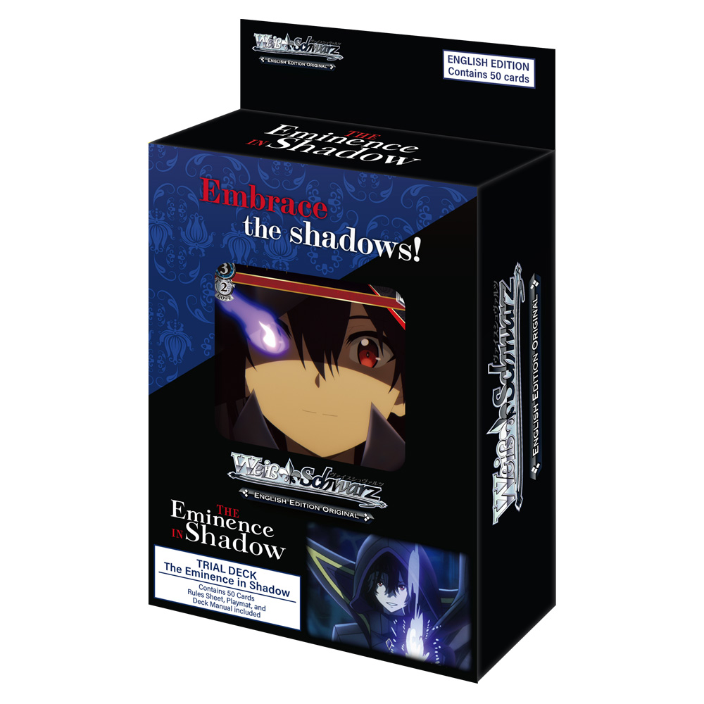 Boite de Trial Deck Weiss Schwarz - The Eminence in Shadow