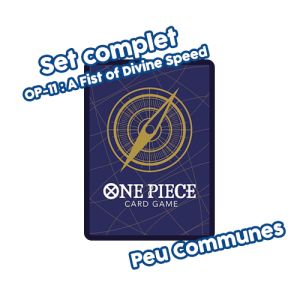 ONE PIECE Display 24 boosters OP-11, Des poings vifs comme l'éclair s/blister VF ONE PIECE Display 24 boosters OP-11, Des poings vifs comme l'éclair s/blister VF