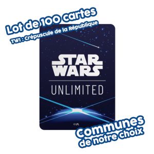 Star Wars: Unlimited - Crépuscule De La République Boîte 24 Boosters - Jeu De Cartes à Collectionner VF
